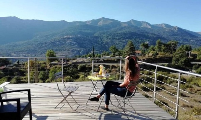 Albertacce House | Timber-frame house ideal for trail riding, hiking and swimming