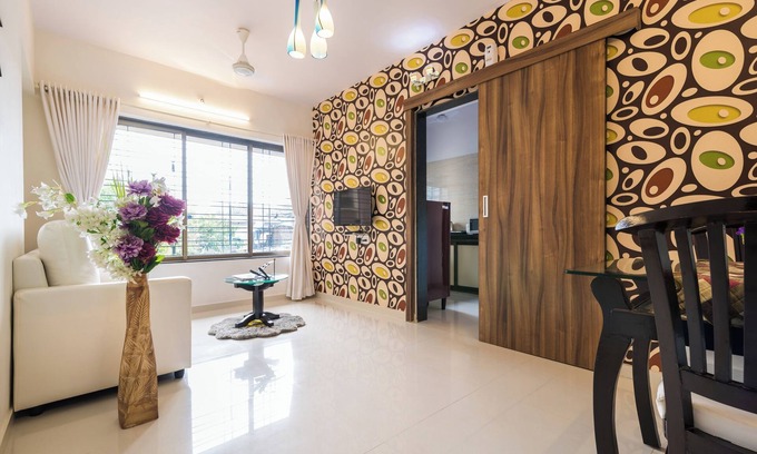 Borivali East Apartment | Timber Style 1 BHK suite