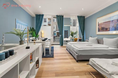 Charlottenburg Apartment | time4staying 2 SZ mit Terrasse nahe Kudamm, ICC & Zoo