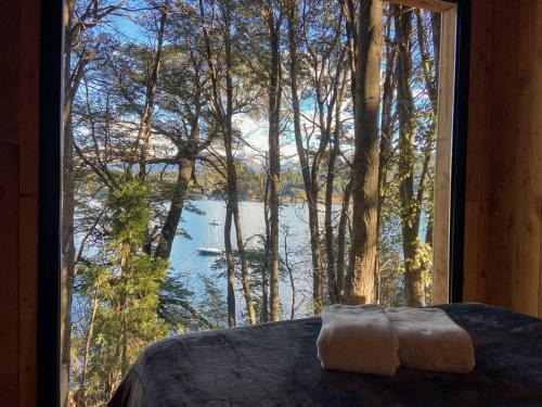 Peninsula San Pedro House | Tiny house sobre el lago nahuel huapi