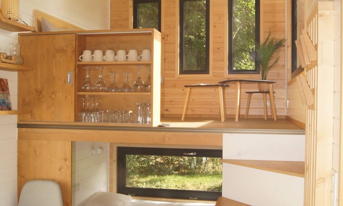 Saint-Leger Ski Chalet | Tiny House à L'entrée de la Forêt, Endroit Calme et Reposant