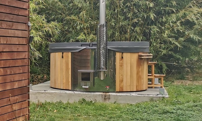 Andenne Cabin | Tiny house & private jacuzzi for a magical night Belgian Ardennes - Temps 1solite