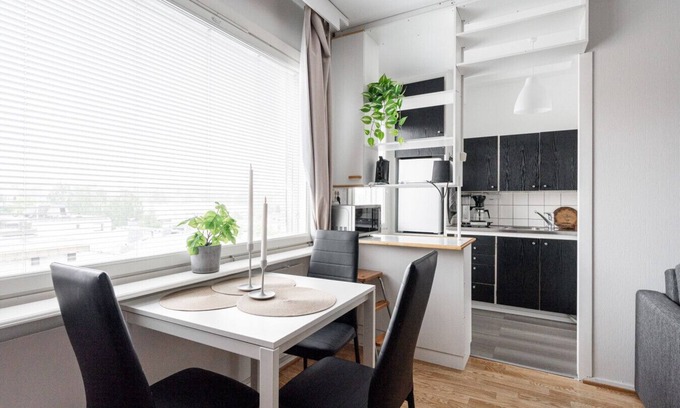 Jyvaskyla Apartment | Top Floor Studio Aparment in the Jyväskylä CIty Centre