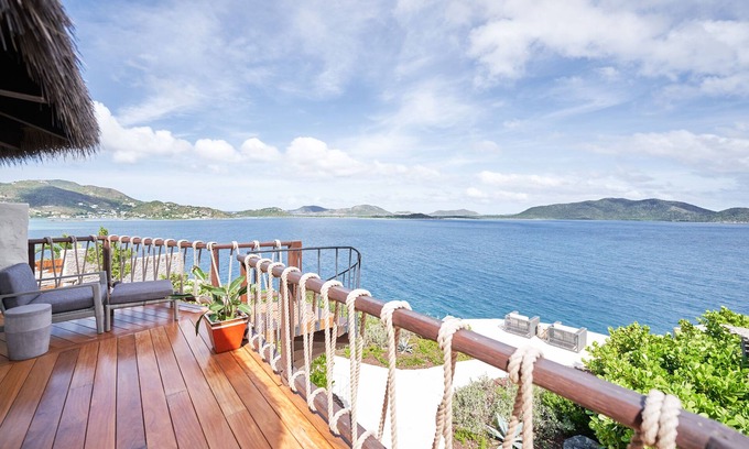 East End Apartment | Top‑Level Sunrise Oceanview Suite in BVI