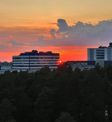 Oulu Apartment | TOPI TOP-floor Apartment, Balcony, parking