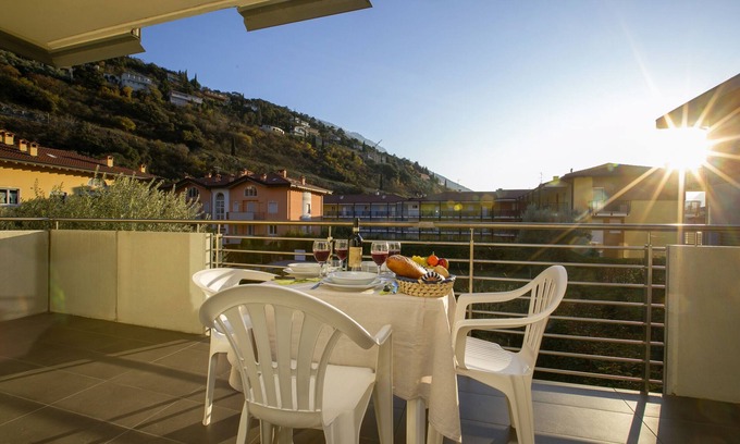 Torbole sul Garda Apartment | Torbole Relax, Pool & Balcony Apartment, Torbole sul Garda, Italy