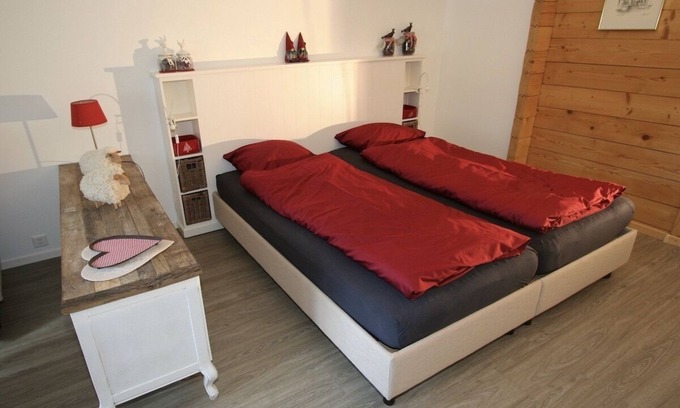 Leukerbad Apartment | Trendy alpine-style vacation apartment for 2 people in a central, quiet location