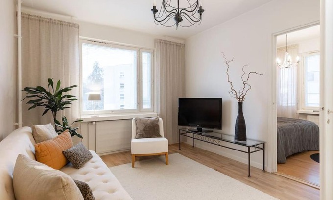 Jyvaskyla Apartment | Tunnelmallinen kaksio