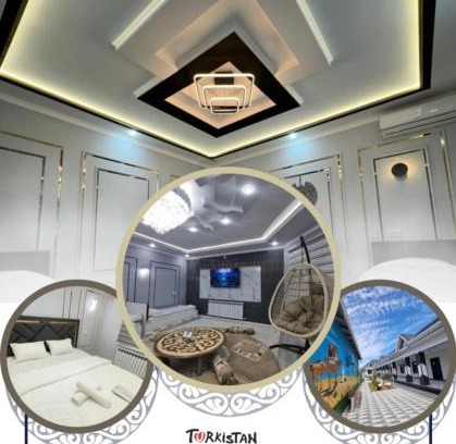 Turkestan Apartment | Turkistan apart Hotel ближе Караван сарая