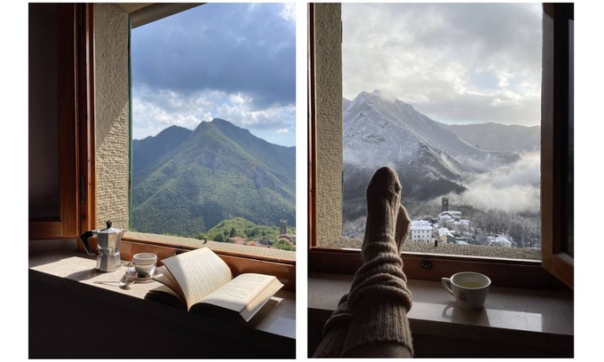 Vico Pancellorum House | Tuscan mountain home with a modern rustic feel.