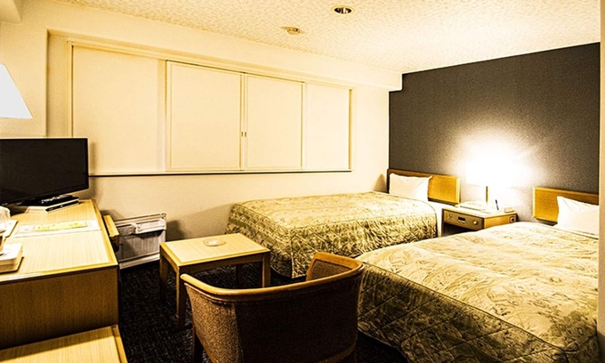 Kamisu Hotel | Twin room East Building Smoking Basic plan/Kamisu Ibaraki