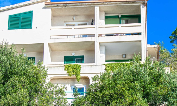 Brela Apartment | Two bedroom apartment with terrace and sea view Brela, Makarska (A-20223-a)