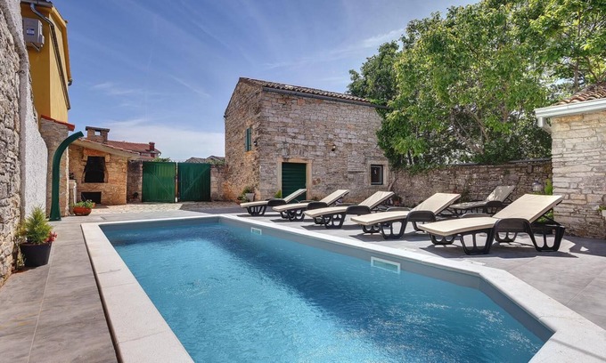 Gajana House | Typical holiday home with private pool, table football, gym