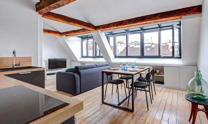 Enfants-Rouges Apartment | Un Eclat de Lumiere en Plein Paris