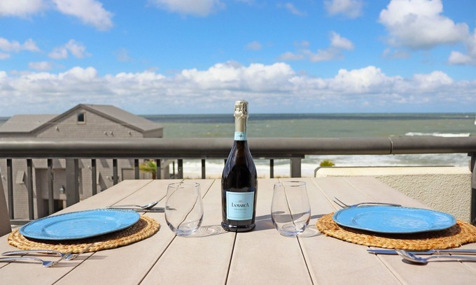 Mexico Beach Condo | Unbeatable ocean view from enormous balcony!HUGE 2/2 with 5- star reviews!