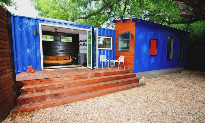 Chestnut House | Unique Eastside Container Home - Near UT, Train & Downtown