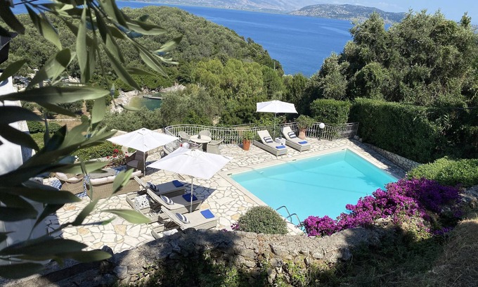 Gimari Villa | Unique location with stunning views. Walkable to Kalami & Agni with heated pool