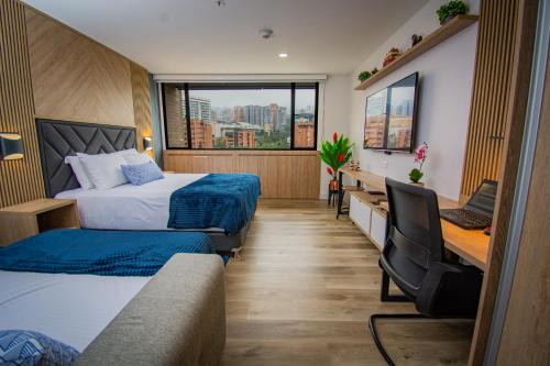 La Aguacatala Apartment | Unique Suite in El Poblado CoWork/GYM/Fast WiFi