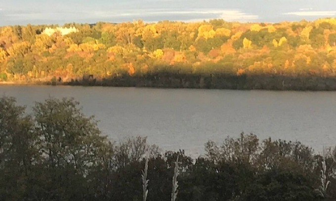 Town of Lloyd Apartment | Unit 1 Hudson RiverView Sleeps 4 4213344- Queen Bedroom 1 pullout