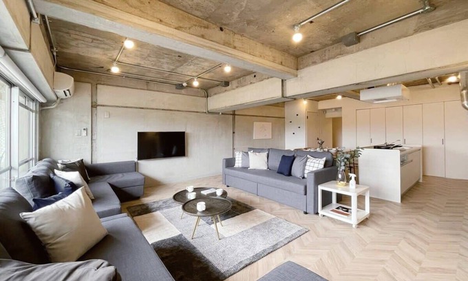 Hiroshima City Centre Apartment | Up to 10p 1 min Peace Park, Wonderful huge house !