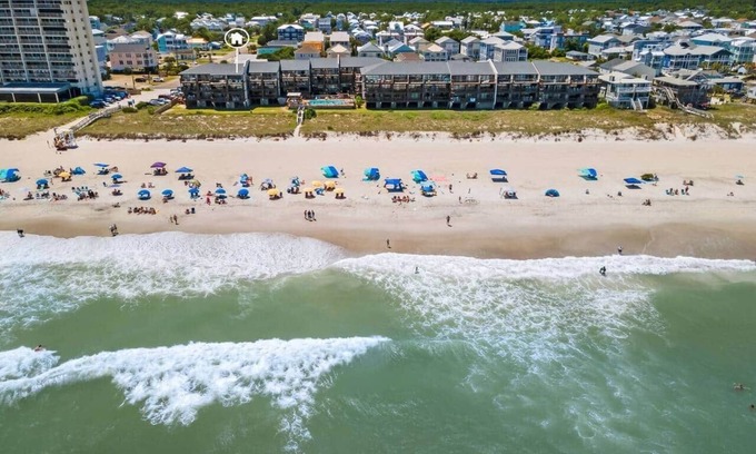Carolina Beach Apartment | Updated beachfront condo with stunning views!
