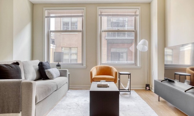 West End Apartment | Upscale Foggy Bottom 1BR w/Den, Pool & Gym, near GWU, by Blueground