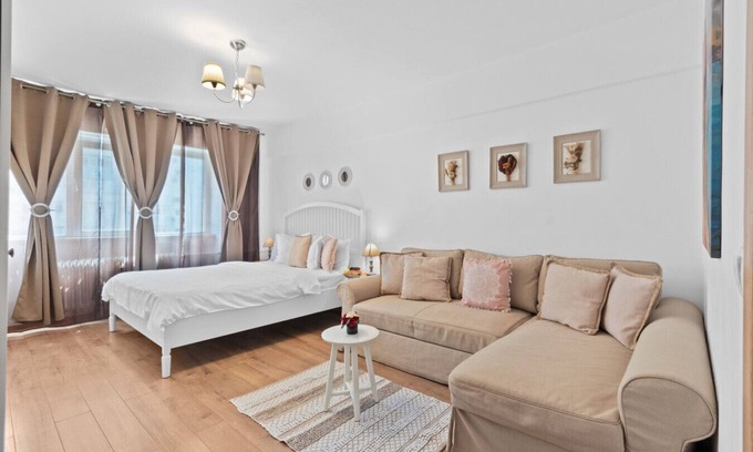 Sector 4 Apartment | Urban Oasis: Stylish Studio Living at Sudului 507 by MRG