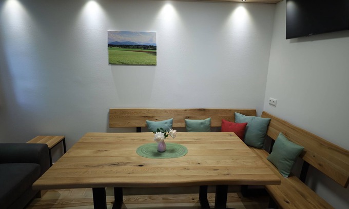 Chieming Apartment | Vacation apartment Ladybird, 2-5 persons, 3 bedrooms, 54m²