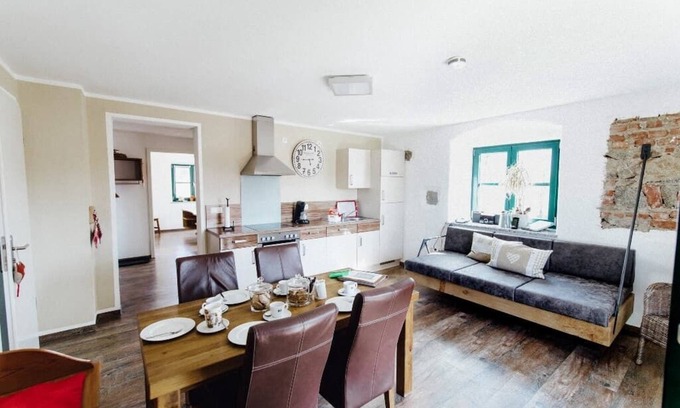 Schwarzach b. Nabburg Apartment | Vacation apartment "Kornkammer" with balcony 68sqm