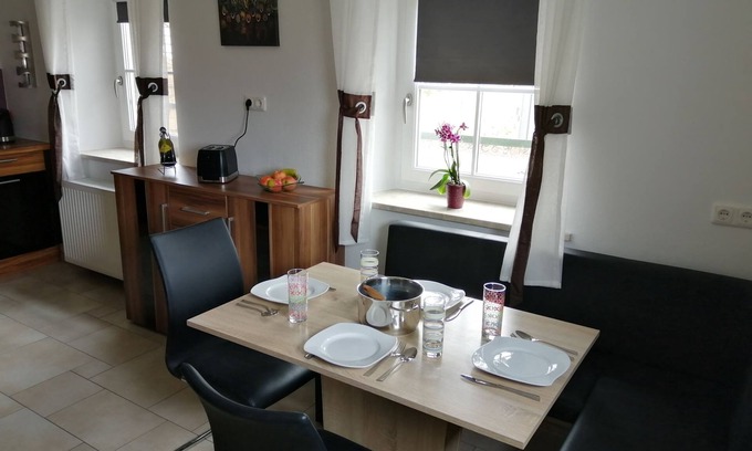 Laufen House | Vacation home 86 sqm, 2 bedrooms, living room with sofa bed, terrace and garden