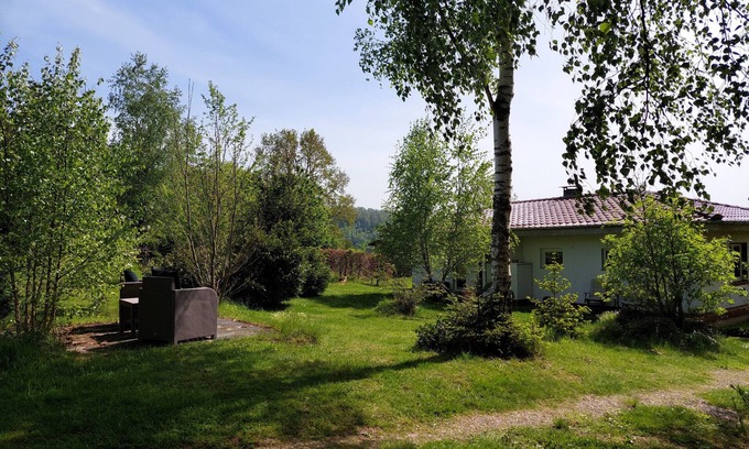 Bodenfelde House | Vacation home Hilkenberg house 6, in the middle of nature - romantic and quiet
