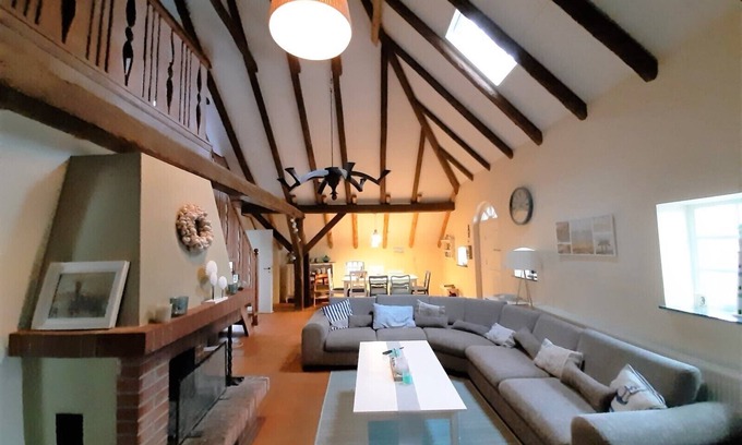 Hagermarsch House | Vacation home, in the style of a typical East Frisian farm worker's house