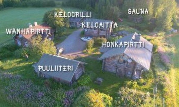 Kehys-Kainuu House | Vacation home Pykälä - log village in Kuhmo - 17 persons, 5 bedrooms