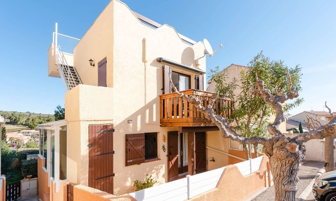 Foulquines House | VC3 Chalet with solarium in a residence with swimming pool