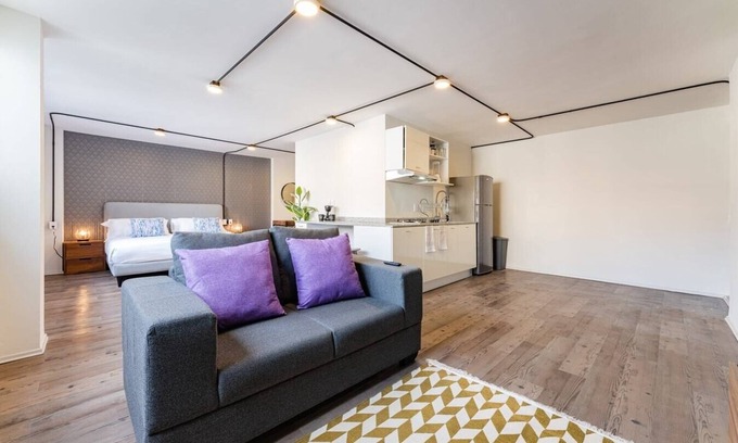 Roma Sur Apartment | VH | Loft 1 BR and Wifi + Outdoor Spaces Condesa 288