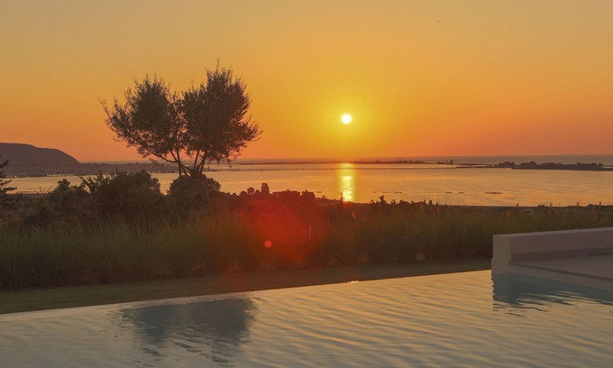 Spanokhorion Villa | VIENTO VILLAS 1 luxury villa majestic sunsets sea views near Lefkada town center