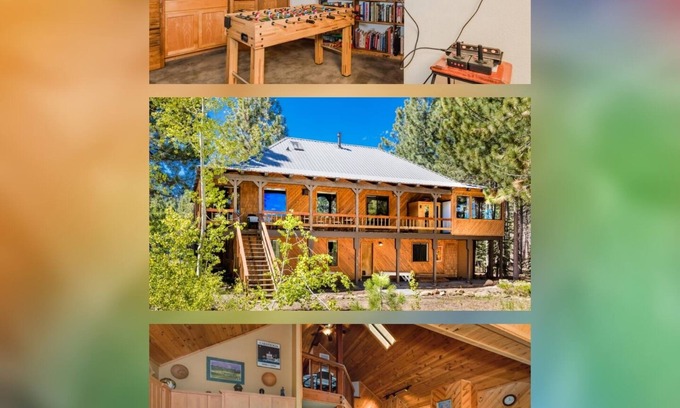 Truckee House | Vikings Ullr Radiant Heat Sauna, Bonus Game Loft + HOA Amenity Pass (Gym/HotTub)