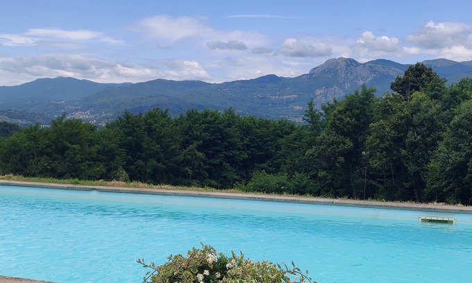 Castelnuovo di Garfagnana Villa | Villa Iris with private pool, 4 bedrooms, panoramic view, walk to restaurant