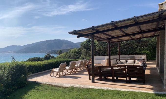 Campulongu Villa | Villa Blu - con vista e accesso privato sul mare