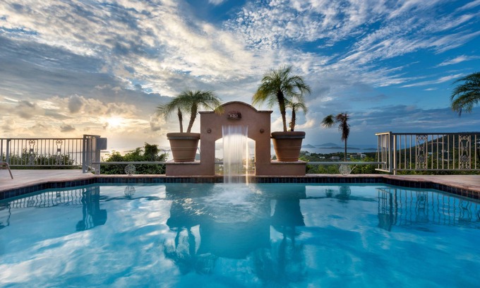 Estate Chocolate Hole and Great Cruz Bay Villa | Villa Capiz: Luxury Hilltop Villa with Pool, Jacuzzi and Panoramic Ocean Views