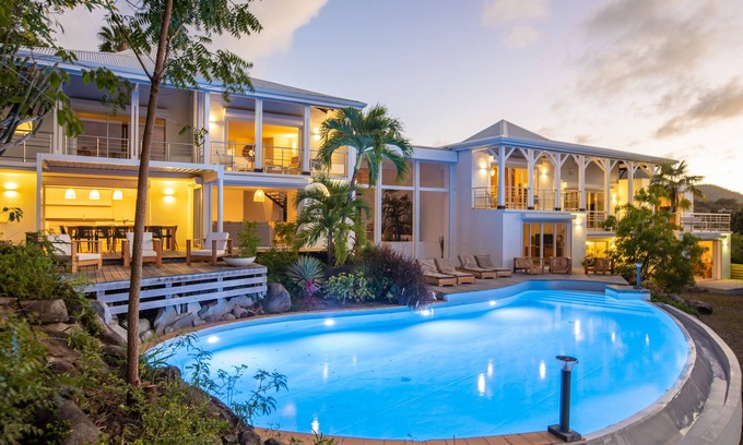 Anse Marcel Villa | Villa Caye Blanche 7BR in Anse Marcel by Personal Villas - Majestic Charming Ha