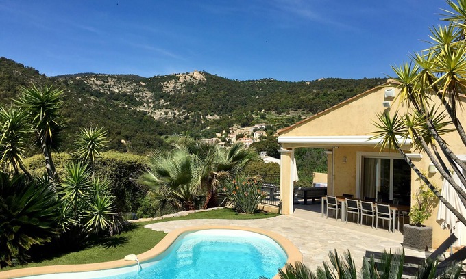 Plan-de-la-Tour Villa | VILLA DE CHARME, GOLFE St TROPEZ, AU CALME, BELLE VUE DEGAGEE, PISCINE CHAUFFEE