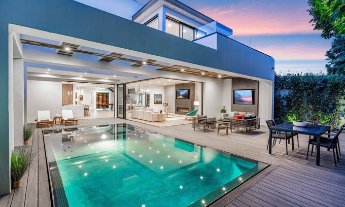 Beverly Hills Villa | Villa Fendi By LuxJB π Heated Pool & Jacuzzi π Gym π Rooftop Deck
