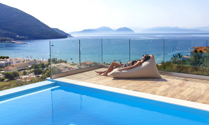 Evgiros Villa | Villa Irene with Panoramic Sea Views & Swimming Pool