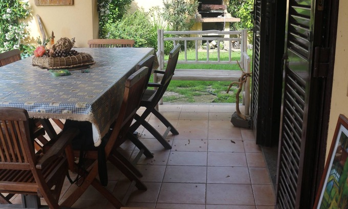 Marina di Montalto House | Villa garden, 90m swimming pools, private beach. huge park, entertainment shows