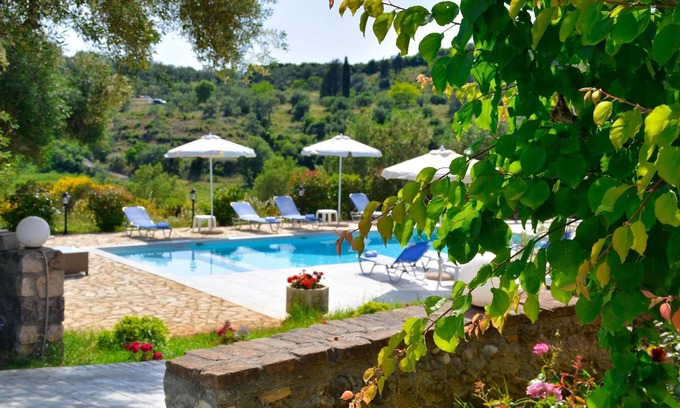 Limni Villa | Villa Jazz Rock with private swimming pool and absolute privacy