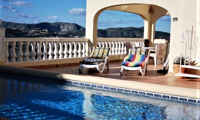 Cumbre del Sol Villa | Villa KALI - gigantic view of the sea and the mountains; with private pool
