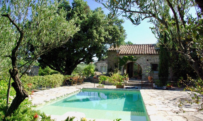 Ferrieres-les-Verreries Villa | Villa Les Bouyssières, Fairytale house beautiful view 2 ha of enchanting gardens