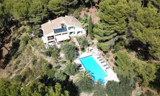 Colomars Villa | * VILLA LENTIS Magnificent Villa Classified Sea View Large Heated Pool (Hills of Nice) *