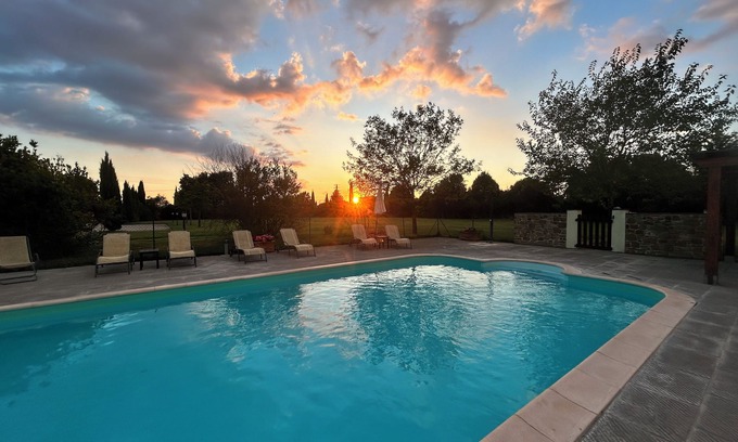 Le Piazze Villa | Villa Manciano nestled in the Tuscan countryside